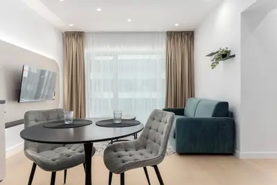 Image de Luxurious 2-room apartment in northern Bucharest: concierge services, WiFi, Ac