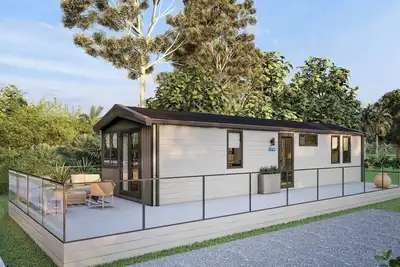 Image de Spacious, light and contemporary lodge.