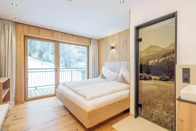 Image de Appartement \"Mountain Suite Nr°301\" avec vue sur les montagnes, jardin partagé et Wi-Fi