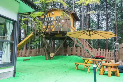 Image de An authentic tree house a private dog run Bbq a / Tagatagun Shizuoka