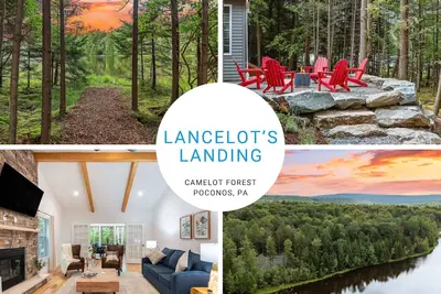 Image de Lakefront luxury, GameRoom, FirePit, Canoe, 10Min2JFBB