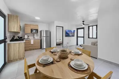 Casa Monseñor Apt 1 | Boho Apt W/ Balcony