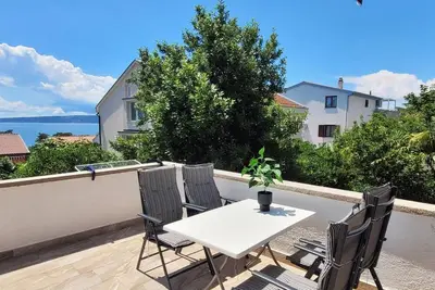 Image de Appartement de vacances Krk (Stadt) pour 1 - 4 personnes avec 2 chambres Ă coucher - Appartement de