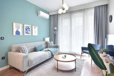 Image de 13th floor Brand new cozy 2br Apt with Balcony