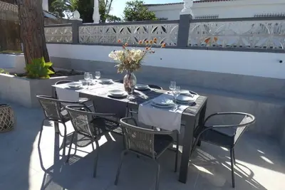 Large Villa In La Barrosa. First Track La Barrosa