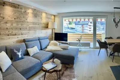 Image de Appartement de vacances Loèche-les-Bains pour 1 - 6 personnes avec 2 chambres à coucher - Logement d