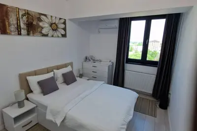 Image de Chic 1-bedroom apartment with fitness room, Ac in charming București