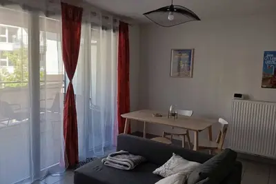 Image de Appartement lumineux pour 3 avec balcon terrasse