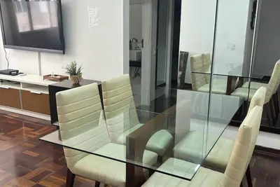 Image de Apartment in front of the beach and the Santos aquarium. Pets allowed