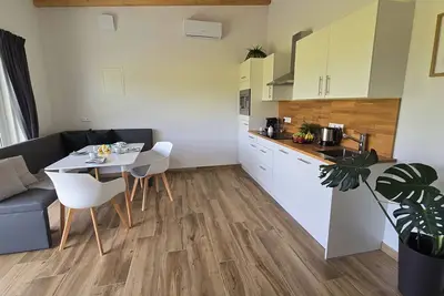 Image de Cozy vacation apartment (30sqm) with garden, terrace and air conditioning
