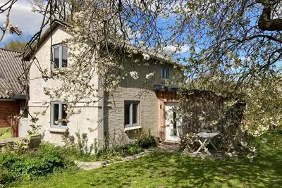 Image de Maison de vacances 'Helles Ruhiges In' avec terrasse privée, jardin privé et Wi-Fi