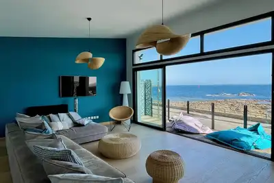 Image de La Vie en Bleu-Vue mer-Face château-Wifi- Parking