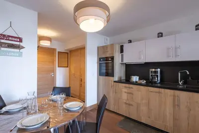 Image de Appartement charmant 4 pers, piste proche, parking, Les Saisies