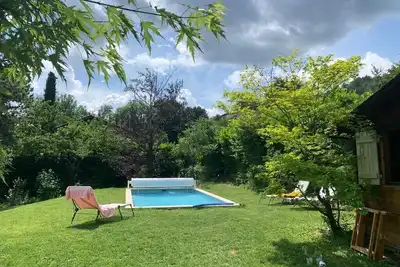 Image de Loue splendide maison avec piscine au cœur des Alpes