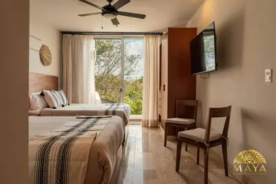 Image de Nhoa 312c Lux 1br Condo Top Jungle View Aldea Zama