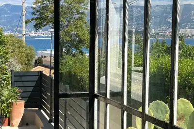 Image de Maison de charme, piscine, vue mer a 4mn Ă pieds de la plage