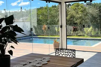 Image de Casa do Pouso - Rock View - Jacuzzi - Solar Heated Pool - Gourmet Area