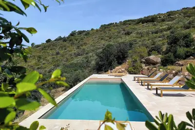 Image de Propriété dans le Maquis - Vue mer - Piscine