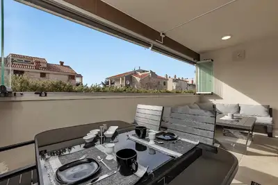 Image de Appartement de vacances Makarska pour 1 - 4 personnes avec 1 chambre à coucher - Logement de vacance