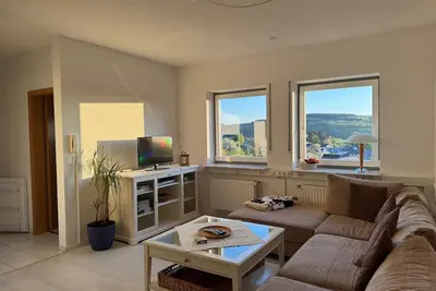 Image de Quiet, bright apartment in a natural idyll with a view of the beautiful HunsrĂĽck region
