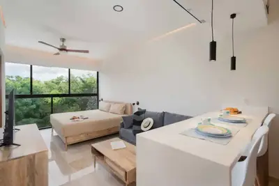 Image de Relax & Explore: Comfy Stay Near Tulum Ruins with Pool by Giada Towers AldeaZama