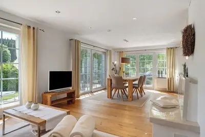 Image de Appartement \"1 Terrassensuite\" avec vue sur les montagnes, terrasse privée et Wi-Fi