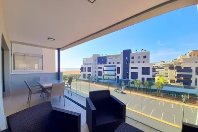 Beachfront Apartment With Sea Views