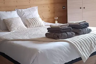 Image de Appartement, bas de chalet Ă 5 min de la Clusaz & du Grand Bo.