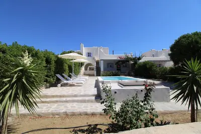 Image de Maison de vacances 'Blue Xenia' avec vue sur la mer, Wi-Fi et climatisation