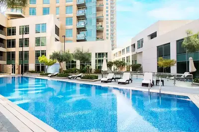 Image de Stylish 2-Bedroom Escape near Dubai Mall Downtown
