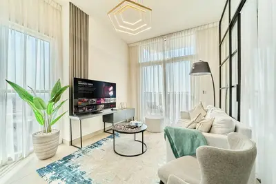 Stylish 2br Apartment Steps from Dubai Hills Mall
