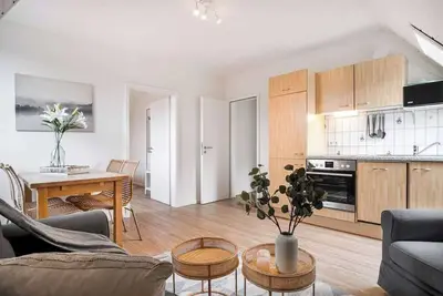 Image de Helle Wohnung mit 2 Schlafzimmern