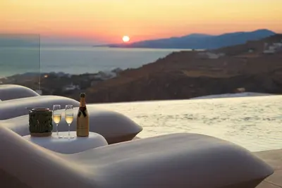 Olympia - Brand New Boho Chic Luxury Villa offering amazing sea and sunset views