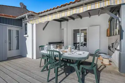 Image de À 300m de la mer maison - jardin - piscine pour 4