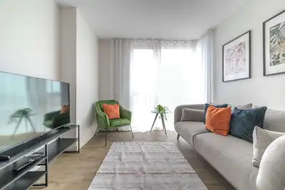 Image de Bright & Modern 2 Bed Flat in Central Birmingham