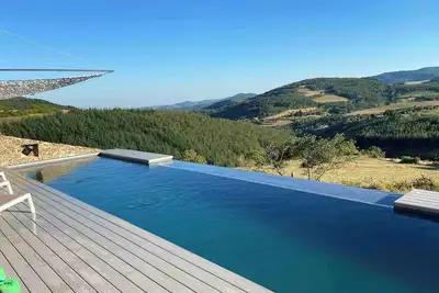Image de Les Bernards villa Ardeche bain nordique, piscine