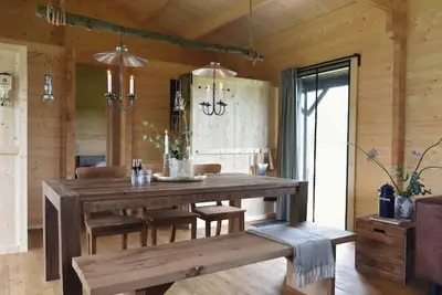 Image de Wooden cabin 3 incl. hot tub - Landhoeve