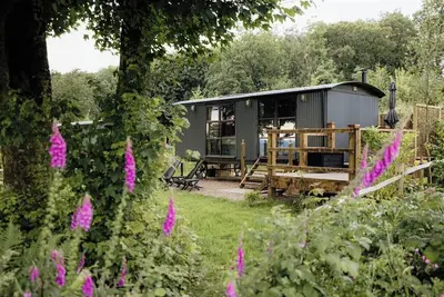 Image de The Drey, a Stunning Cumbrian Shepherd’s Hut