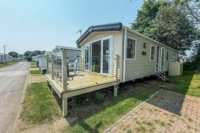 Image de Lovely 8 berth caravan for hire on Skipsea Sands park in Yorkshire ref 41197wf