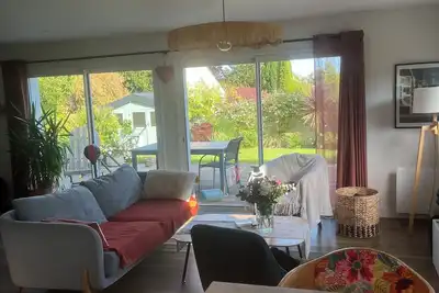 Image de Maison de ville avec jardin à 7mn des halles et à 10 mn de la plage!