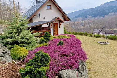Image de Charming 1-bedroom cottage in amazing Międzybrodzie Bialskie with beautiful view