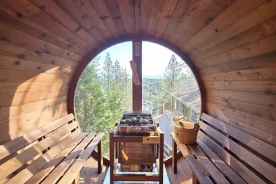 Image de Stunning Lakeview Yosemite Cabin El Capitan Paradise w/ Panaromic Suna & Hot Spa