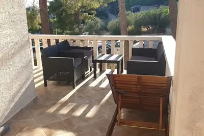 Image de Appartement de deux chambres avec la terrasse Jagodna, Hvar (A-24399-a)