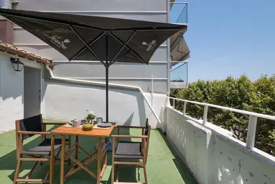 Image de Appartement 'Portblanc Front' avec vue sur la mer, Wi-Fi et climatisation