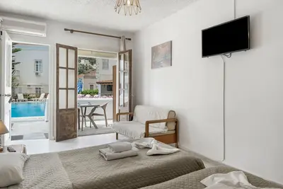 Image de Appartement 'Double Room No 6' avec vue sur la montagne, Wi-Fi et climatisation