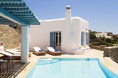 Image de Villa à Myconos avec 3 chambres à coucher, 6 couchages