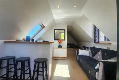 Image de Studio avec jardin et terrasse à Blonville-sur-Mer