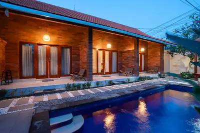 Image de A Homey Room Villa with Balinese design – Rustic Touch