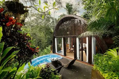 Image de Romantic Bamboo Hideaway - 1br Jungle View Villa