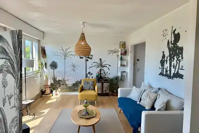Image de Appartement 'Jolie Vue - T2 Lorient Centre' avec balcon et Wi-Fi